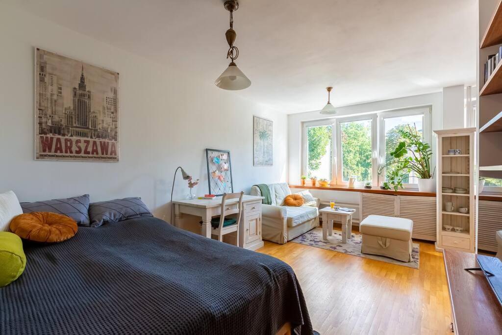 Апартаменти Cozy, Bright, Comfy Studio Next To The Old Town. Варшава Екстер'єр фото