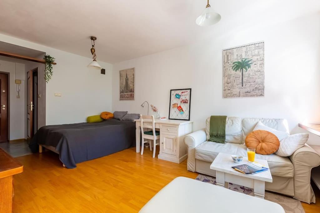 Апартаменти Cozy, Bright, Comfy Studio Next To The Old Town. Варшава Екстер'єр фото