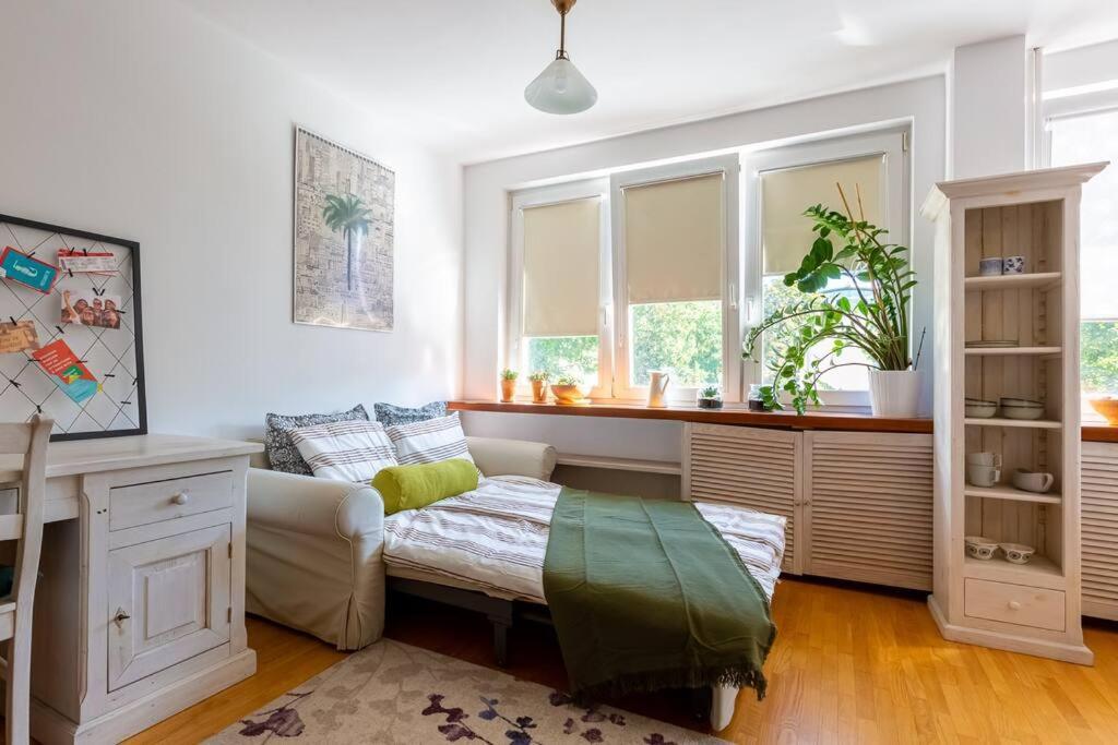 Апартаменти Cozy, Bright, Comfy Studio Next To The Old Town. Варшава Екстер'єр фото